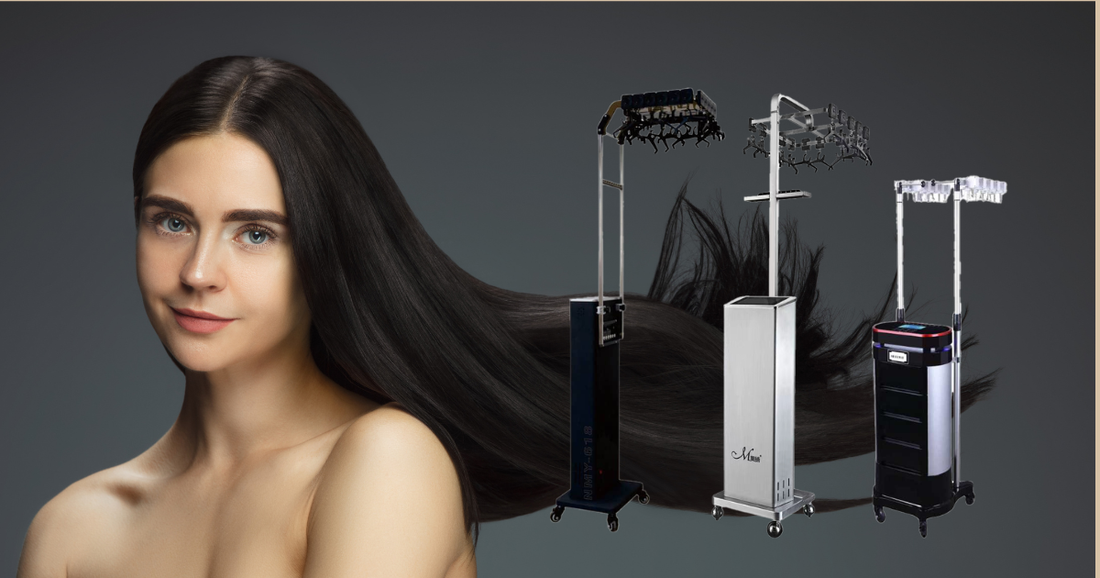 Digital perm machine with heated perm rods for salon digital perms