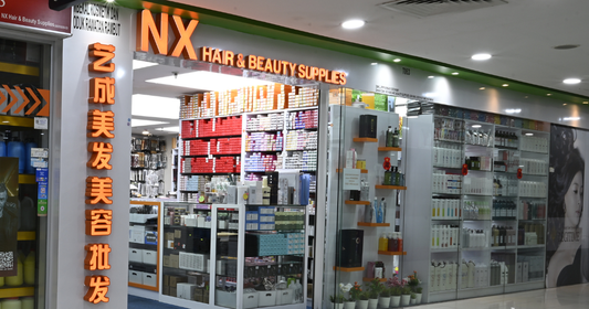 NX Hair & Beauty Supplies showroom at Sungei Wang Plaza, Kuala Lumpur