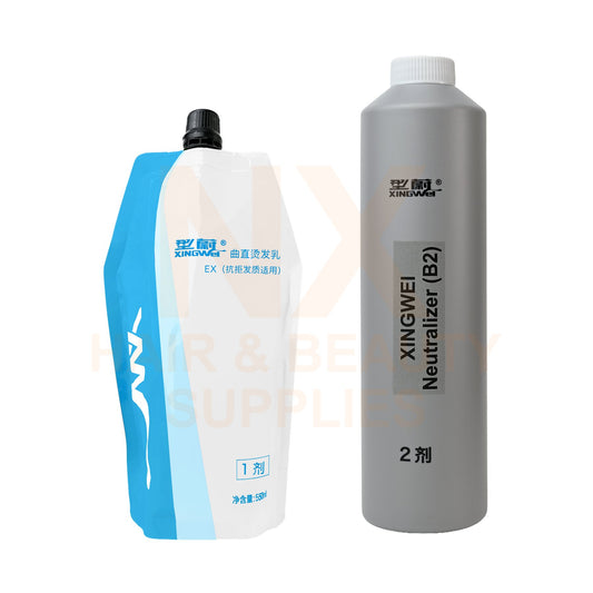 XINGWEI - X-CREATOR PERM LOTION (HEALTHY) (BLUE) - ODORFREE 550ML - (A) + 550ml