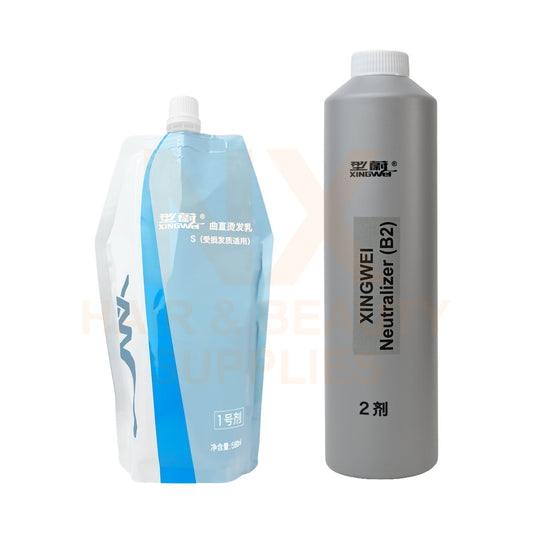 XINGWEI - X-CREATOR PERM LOTION (DAMAGE) (L.BLUE) 550ML - (A) + 550 ML