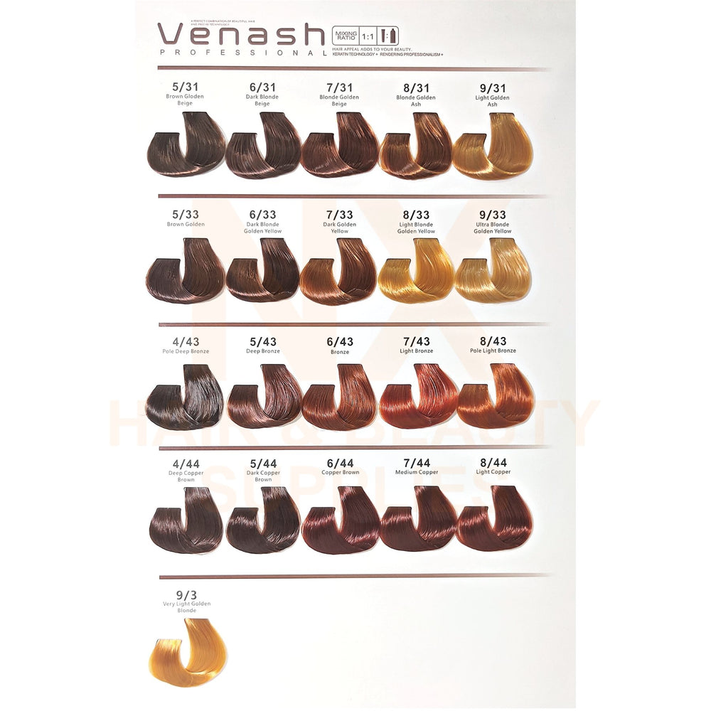 VENASH – HAIR COLOR 100ML