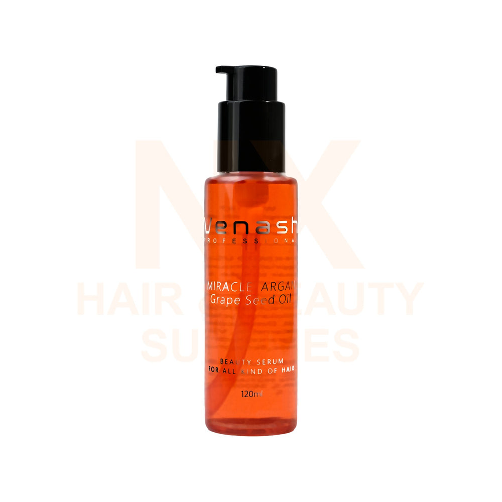 VENASH - MIRACLE ARGAN SERUM OIL 120ML - BLACK CAP
