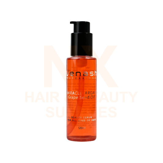 VENASH - MIRACLE ARGAN SERUM OIL 120ML - BLACK CAP