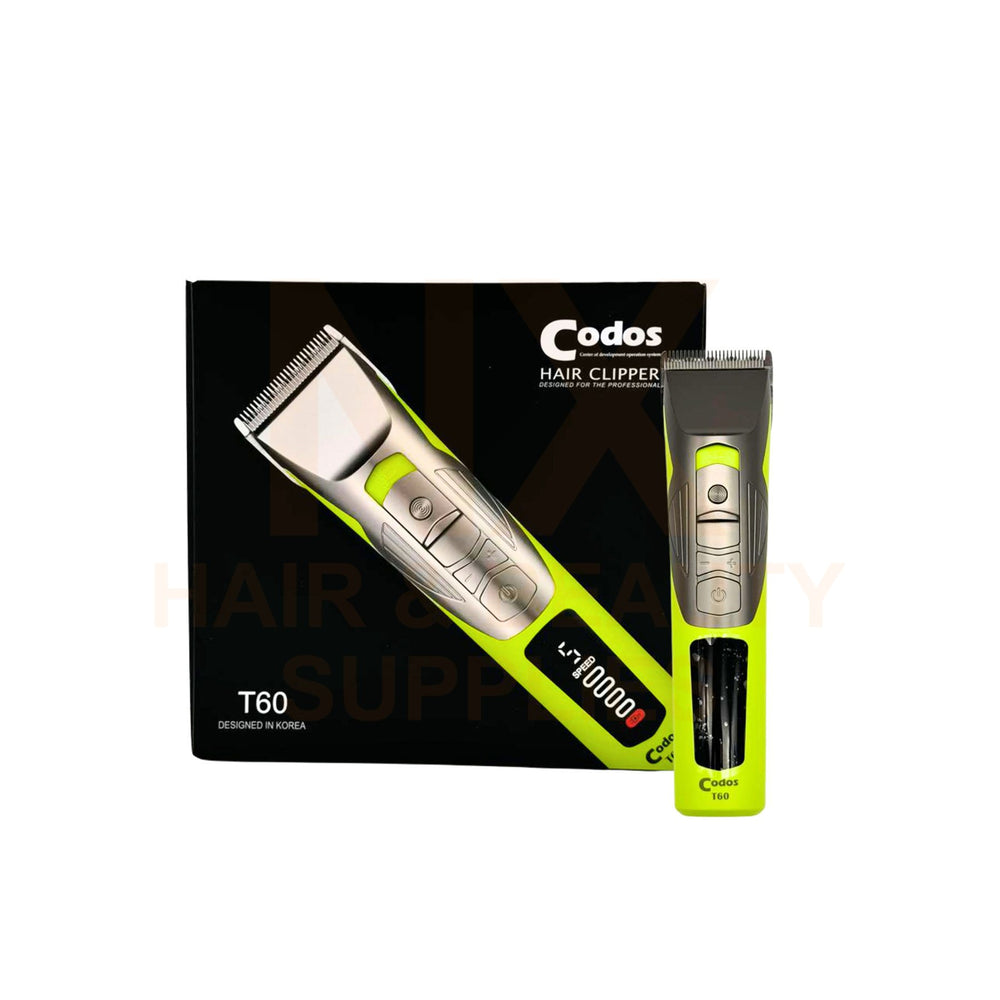 CODOS - T60 - CORDLESS HAIR CLIPPER - GREEN
