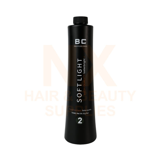 BC KERATIN - SOFT LIGHT STEP 2 ONLY - 750ML (BLACK)