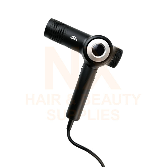 SOLIS - 930 PRO - AIRVOLUTION SI MATTE BLACK HAIR DRYER (GREY)