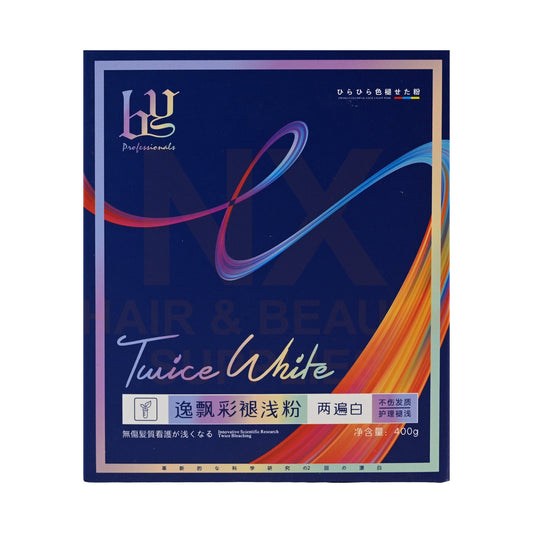JX – BY TWICE WHITE BLEACHING POWDER – 400G