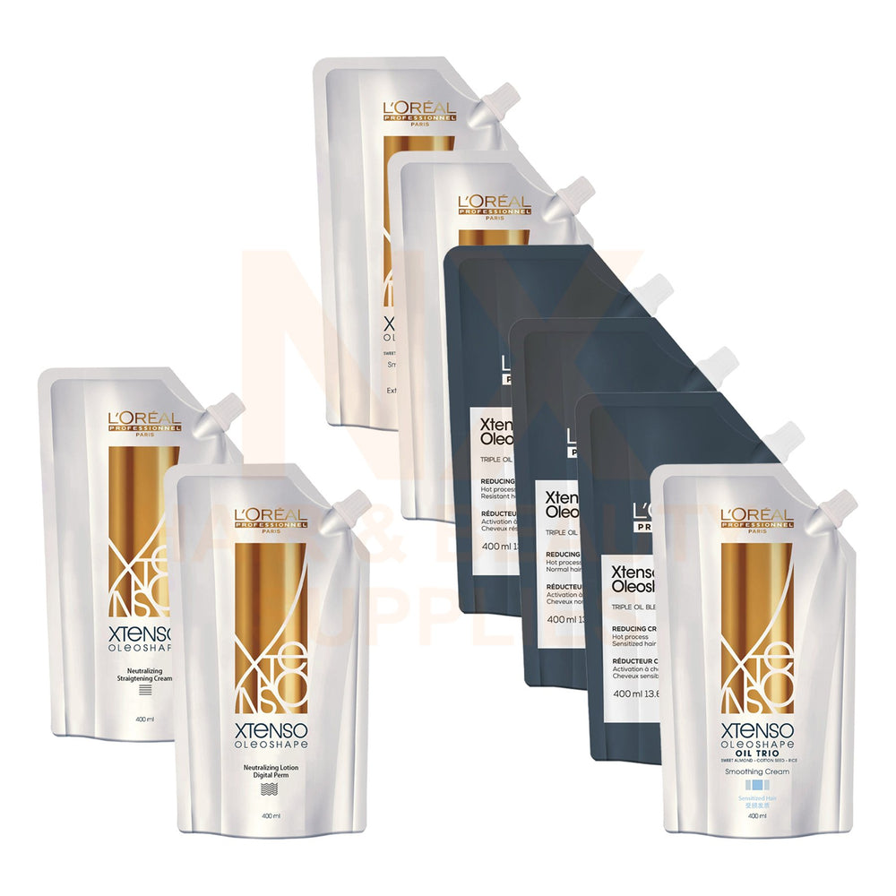 LOREAL - XTENSO REBONDING CREAM - 400ML X 2 (SET)