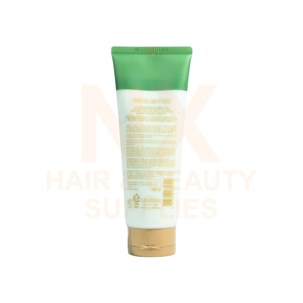 LEGITIME – TEA TREE SCALP HAIR MASK – 230G