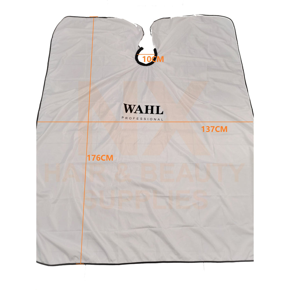 XD – CUTTING CAPE (EXTRA LARGE WAHL LOGO) – WHITE
