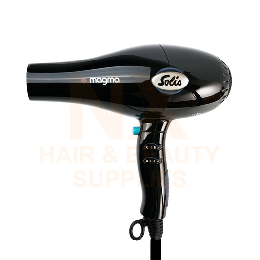 SOLIS - MAGMA HAIR DRYER - BLACK