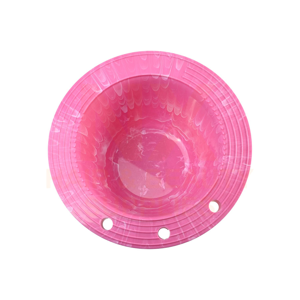 YTS - DYE BOWL - ROUND BIG - BLACK/GREY/PINK/PURPLE