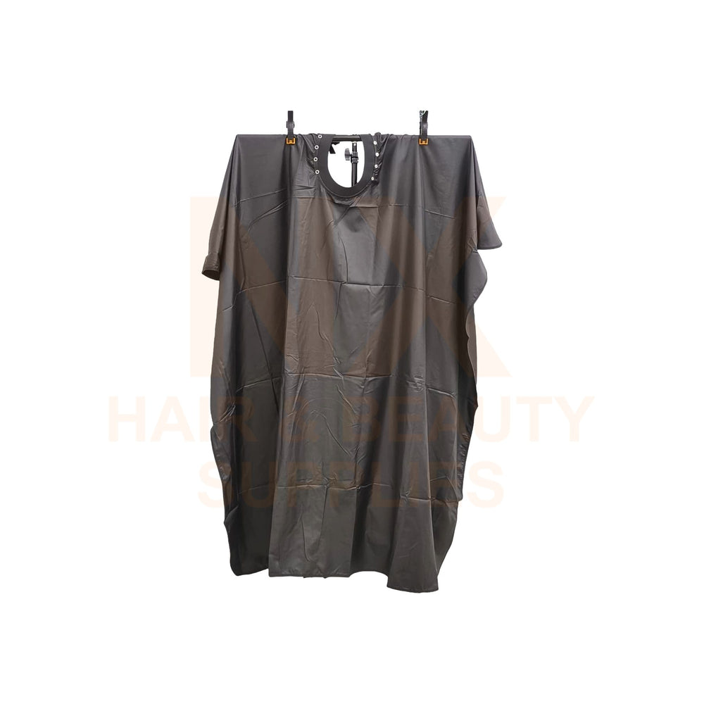 XD - CUTTING CAPE - NECK WITH SILICONE - BLACK/WHITE