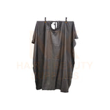 XD - CUTTING CAPE - NECK WITH SILICONE - BLACK/WHITE