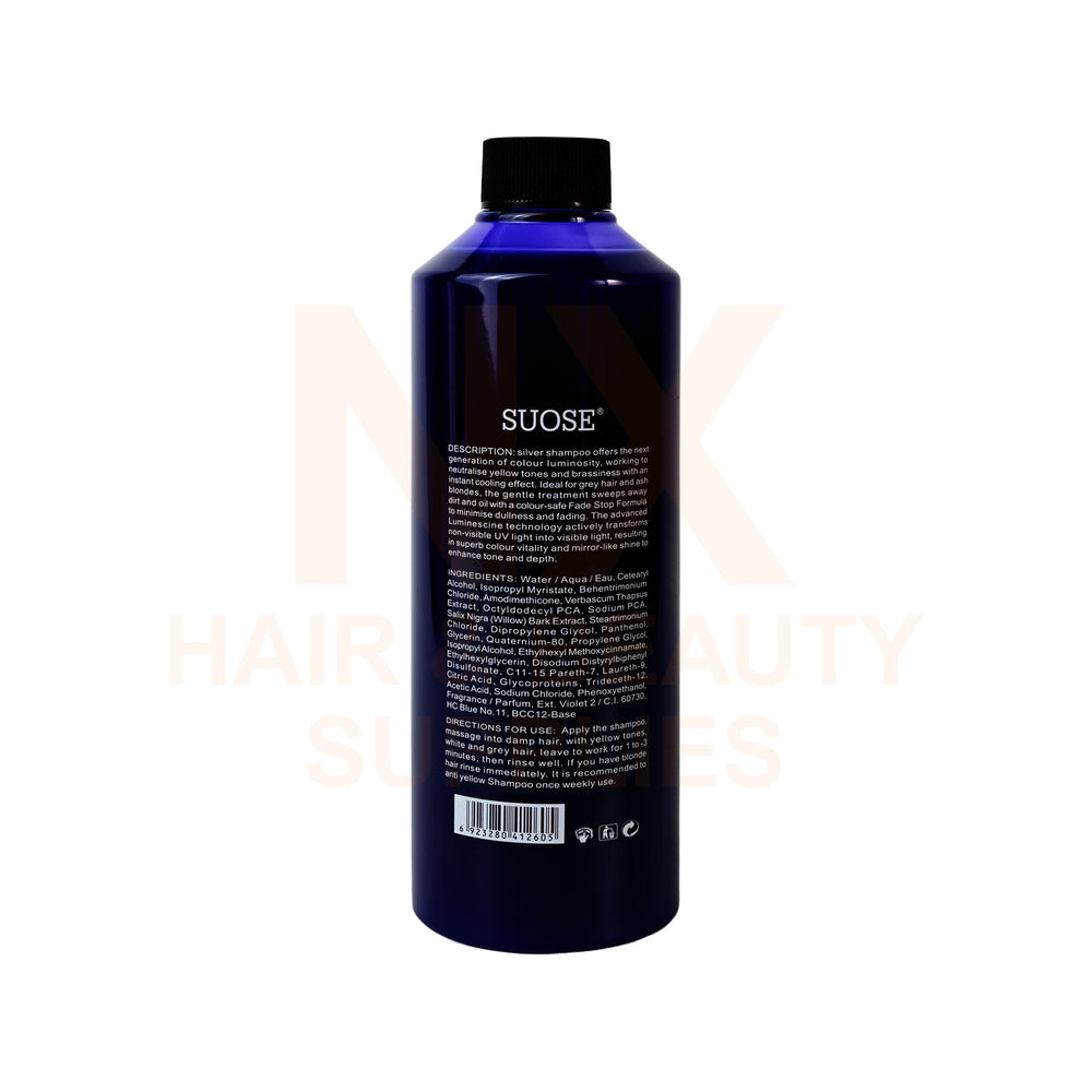 SUOSE - COLOR BALANCE PURPLE SILVER SHAMPOO - 500ML