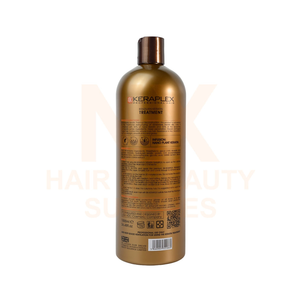 BK - KERAPLEX CAVIAR KERATIN BRAZILIAN KERATIN TREATMENT SET - 1000ML X 3 (SET)