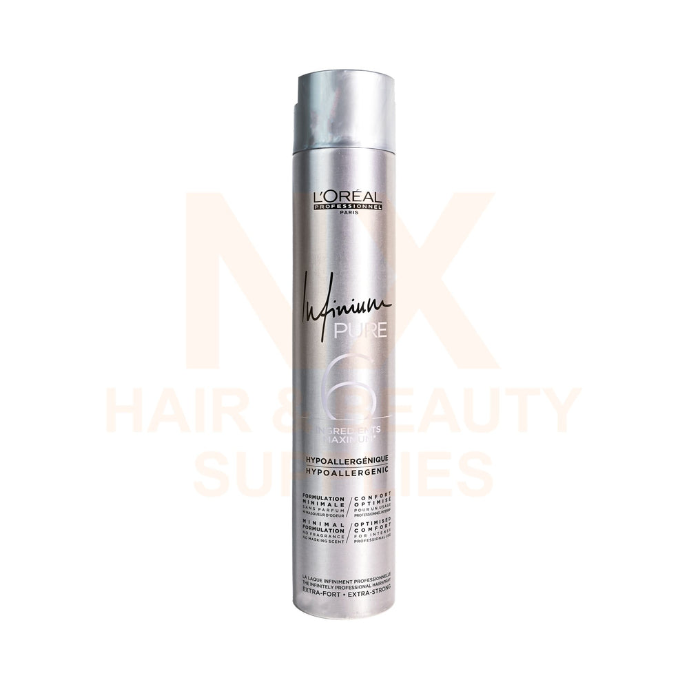 LOREAL - INFINIUM PURE EXTRA STRONG HAIR SPRAY - 500ML