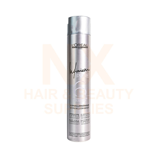 LOREAL - INFINIUM PURE EXTRA STRONG HAIR SPRAY - 500ML