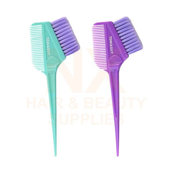 YTS - TONI&GUY HAIR DYE BRUSH+COMB - PURPLE BRUSH