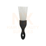YTS - AFRO METAL TAIL COMB (SMALL HANDLE) - 12'S