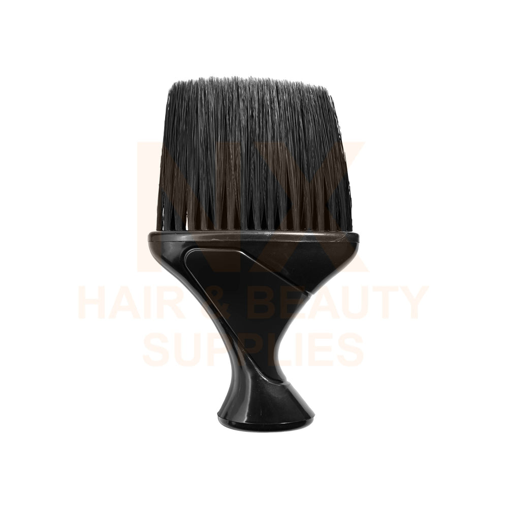 YTS - LB10 BARBER BRUSH - BLACK MEDIUM HANDLE