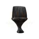 YTS - LB10 BARBER BRUSH - BLACK MEDIUM HANDLE