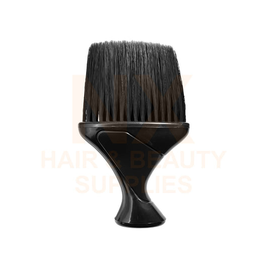YTS - LB10 BARBER BRUSH - BLACK MEDIUM HANDLE