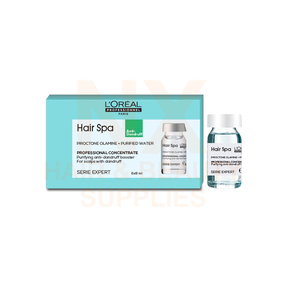 LOREAL HAIR SPA PURIFYING CONCENTRATE  6X8ML (ANTI-DANDRUFF)