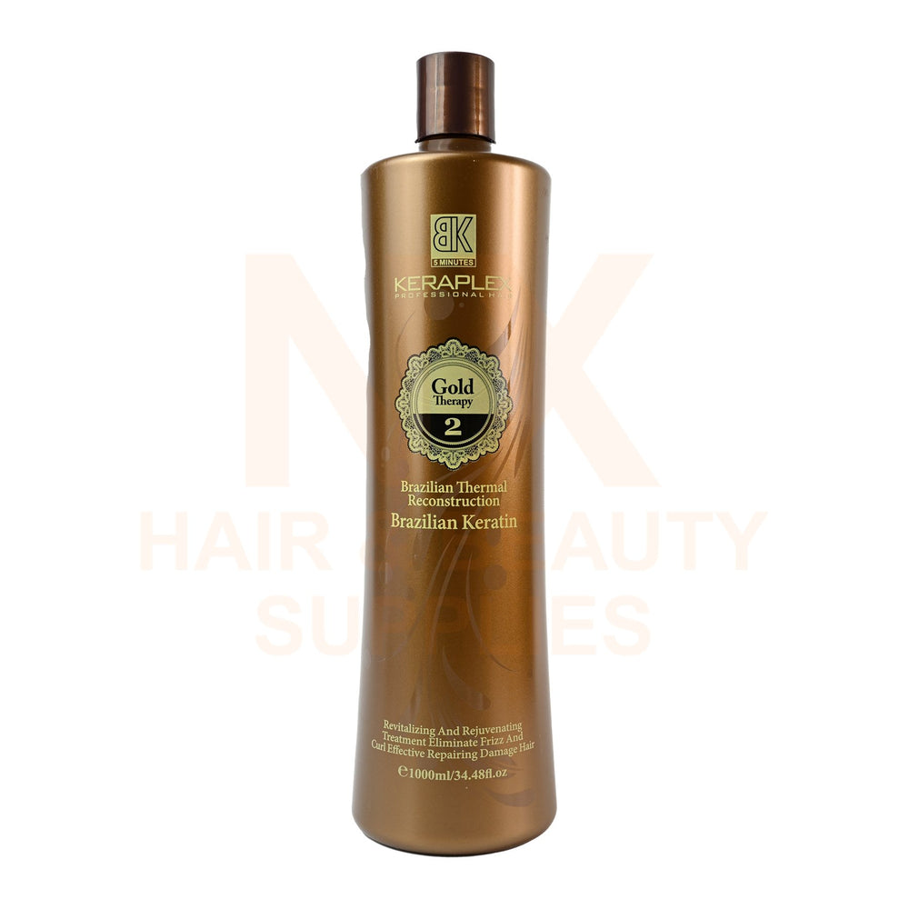 BK - KERAPLEX KERATIN TREATMENT (GOLD) - 1000ML X 3 (SET)