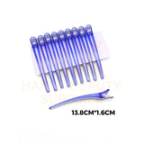 IGD - 7228 JPN CRYSTAL EXTRA LONG CLIP - 13.8X1.6CM - 10'S
