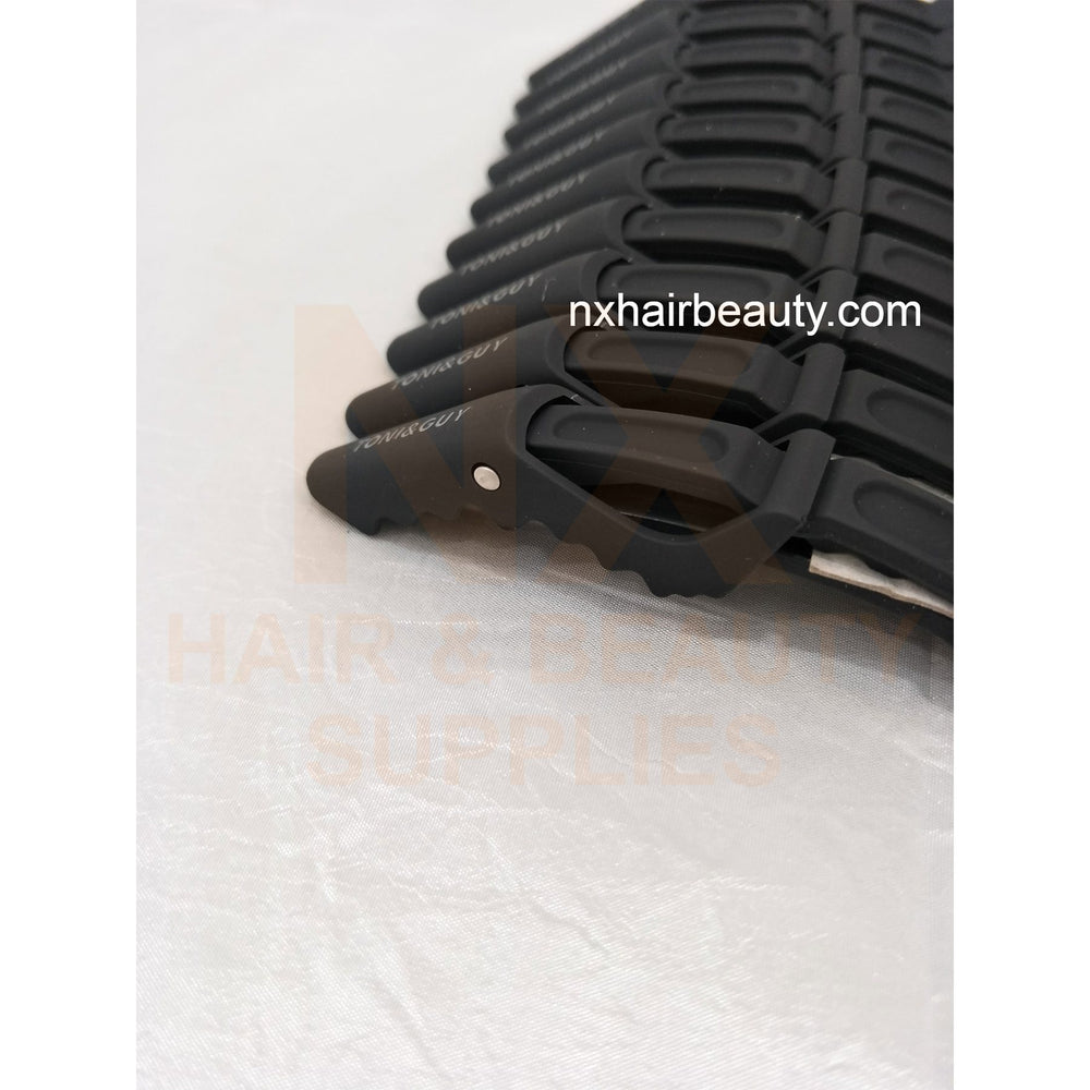 XD - CROCODILE HAIR CLIP - 10'S/PKT - RED/PURPLE/BLUE