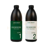 Venash – Cold Waving Perm Lotion System 1 1000ml & Cold Waving Perm Neutralizer System 2 1000ml (COLD PERM)