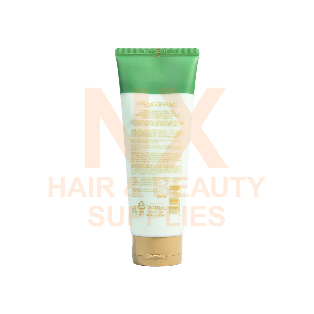 LEGITIME – TEA TREE SCALP HAIR MASK – 230G