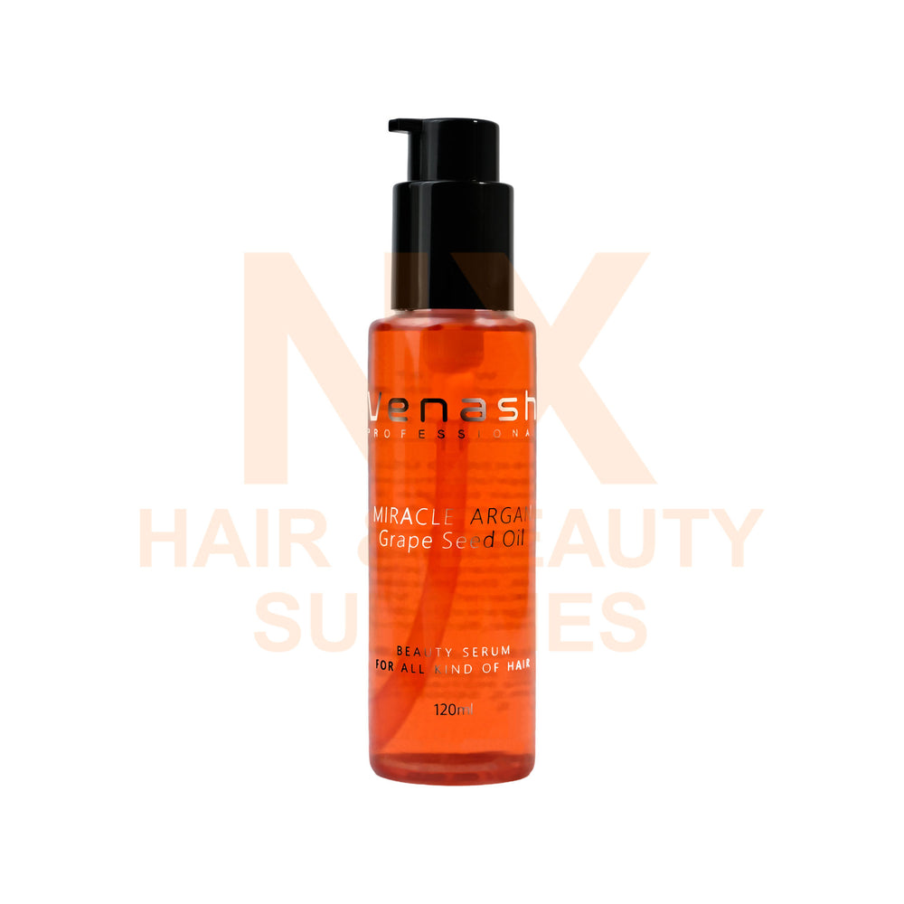 VENASH - MIRACLE ARGAN SERUM OIL 120ML - BLACK CAP