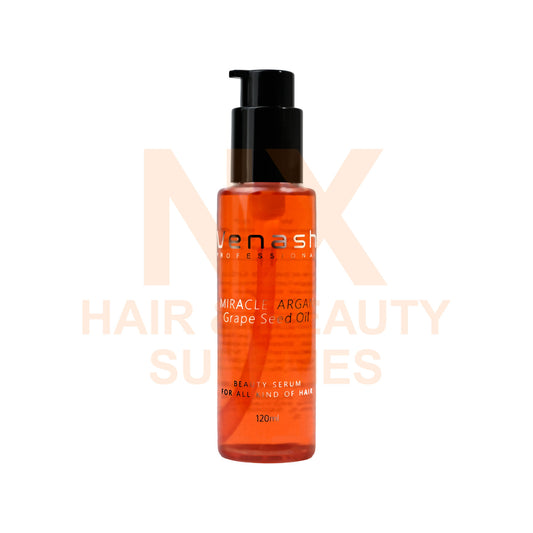 VENASH - MIRACLE ARGAN SERUM OIL 120ML - BLACK CAP