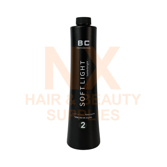BC KERATIN - SOFT LIGHT STEP 2 ONLY - 750ML (BLACK)