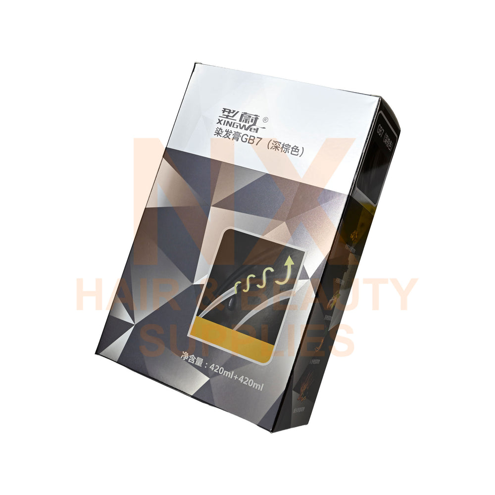 XINGWEI DISHIROU – Natural Hair Dye 420ml + 420ml – GB7