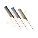 FAWEIO – METAL TAIL COMB – ZT–211A – BLACK/BLUE/GREEN