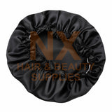 JX – SILK SHOWER CAP – BLACK