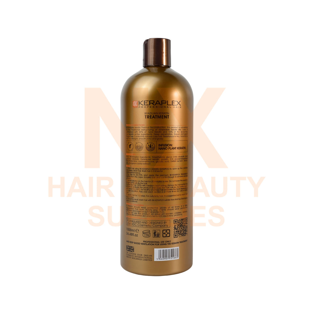 BK - KERAPLEX CAVIAR KERATIN BRAZILIAN KERATIN TREATMENT SET - 1000ML X 3 (SET)