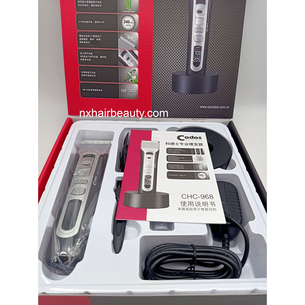 CODOS - CHC-968 - CORDLESS HAIR CLIPPER