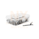HLD - B018 STAIN STEEL - SINGLE PRONG CLIP - SHORT - 50'S