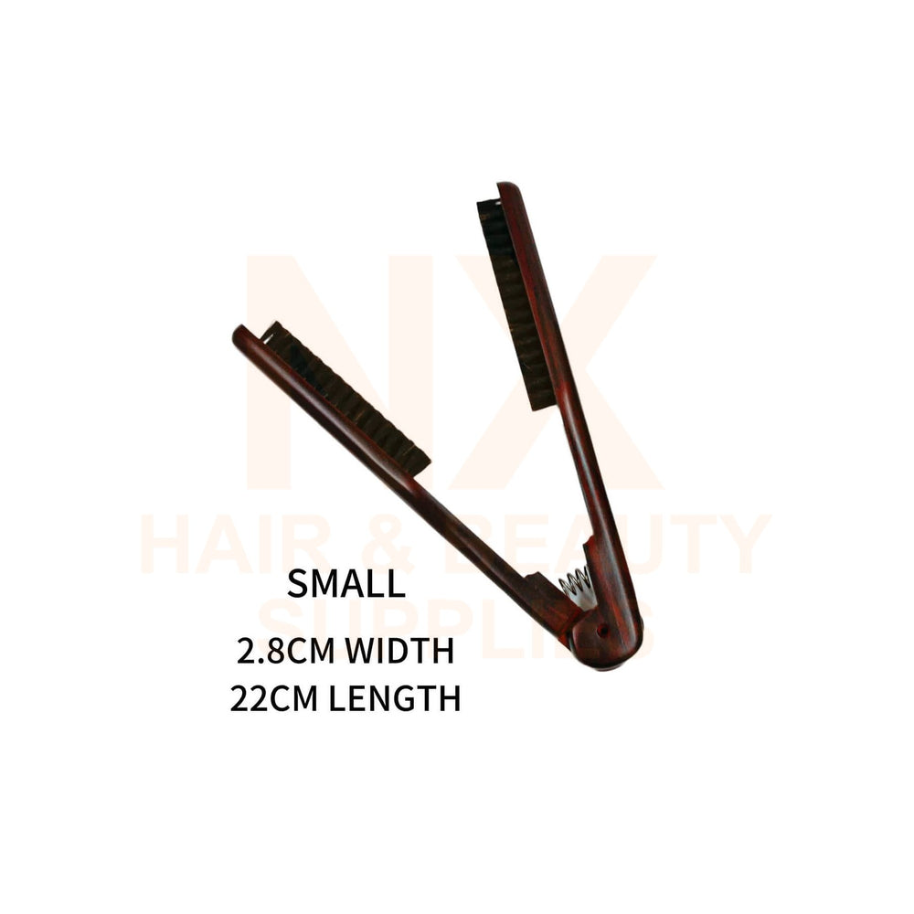 XD - WOOD IRON BRUSH - DARK BROWN - 4X22CM/2.8X22CM