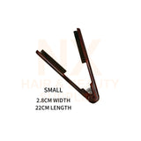 XD - WOOD IRON BRUSH - DARK BROWN - 4X22CM/2.8X22CM