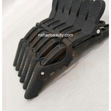 XD - CROCODILE HAIR CLIP - 10'S/PKT - RED/PURPLE/BLUE