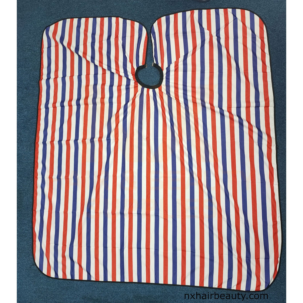 Cutting Cape Red / White / Blue Stripe