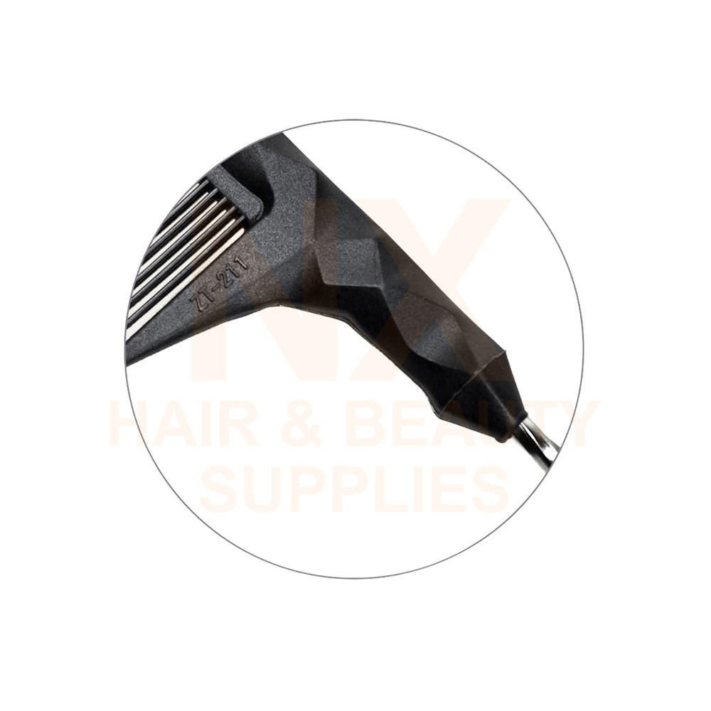 Faweio Diamond Metal Tail Comb SZT–211–A
