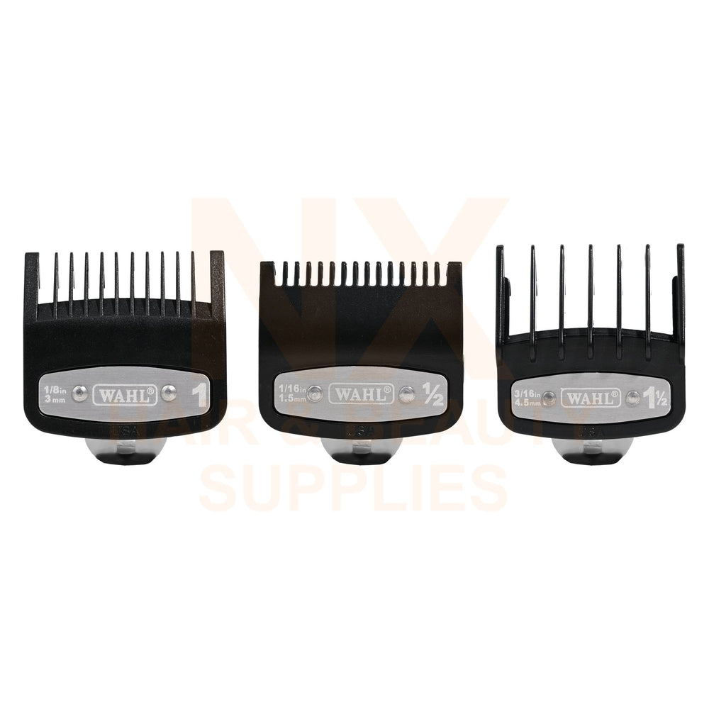 XD - WAHL CLIPPER ATTACHMENT #½ ,#1,#1½  (1.5MM,3MM,4.5MM)