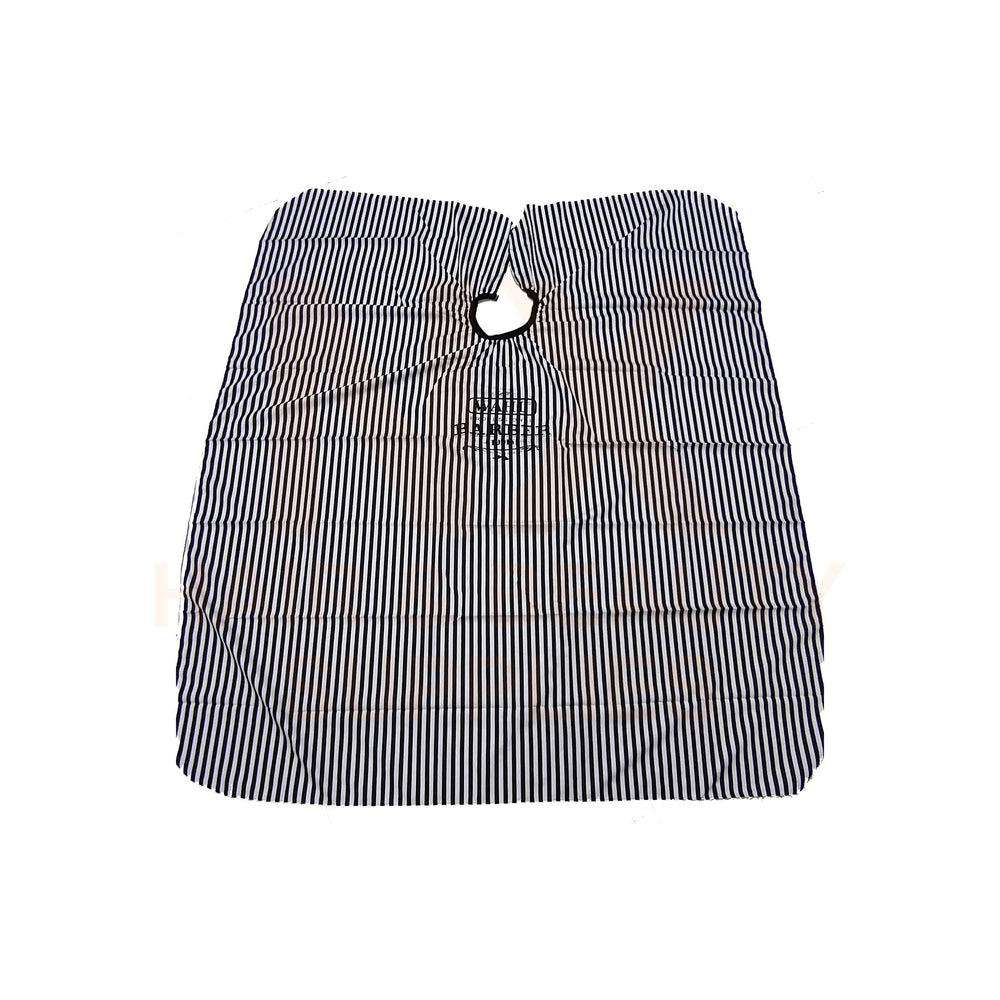 XD - CUTTING CAPE - WHITE W BLACK LINE LOGO WAHL