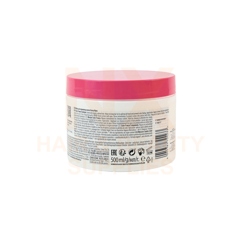 SCHWARZKOPF - BC COLOR FREEZE TREATMENT - 500ML